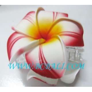 Tropical Foam Hair Flower